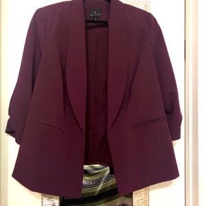 Worthington Cinch Sleeve Blazer